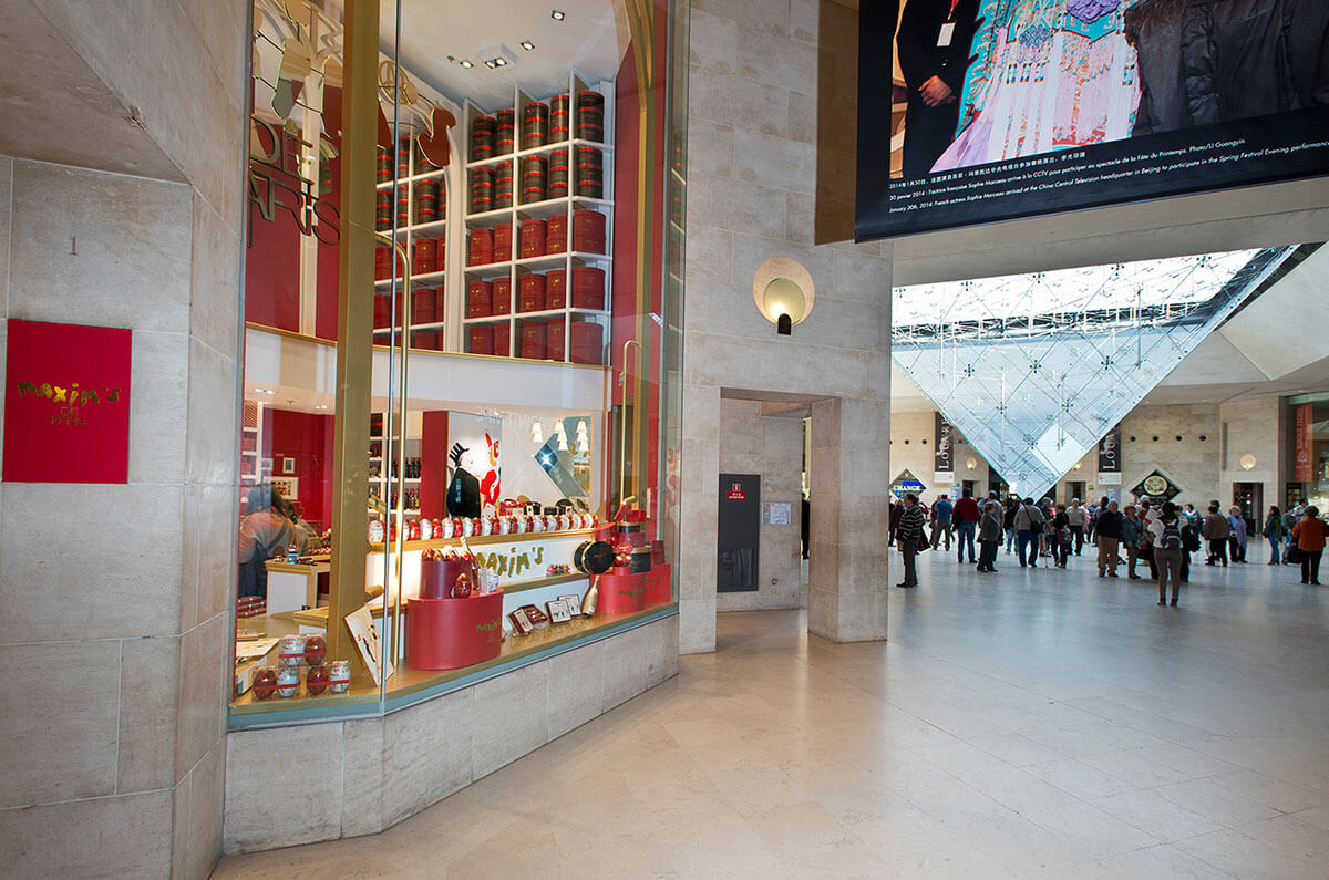Vitrine - La boutique - Maxim's shop